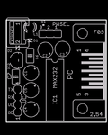 level shifter pcb top (with parts)